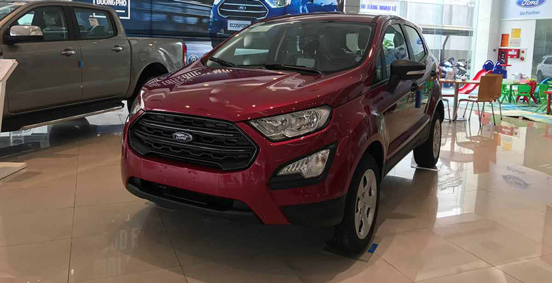 Ford Ecosport Ambiente AT màu Đỏ